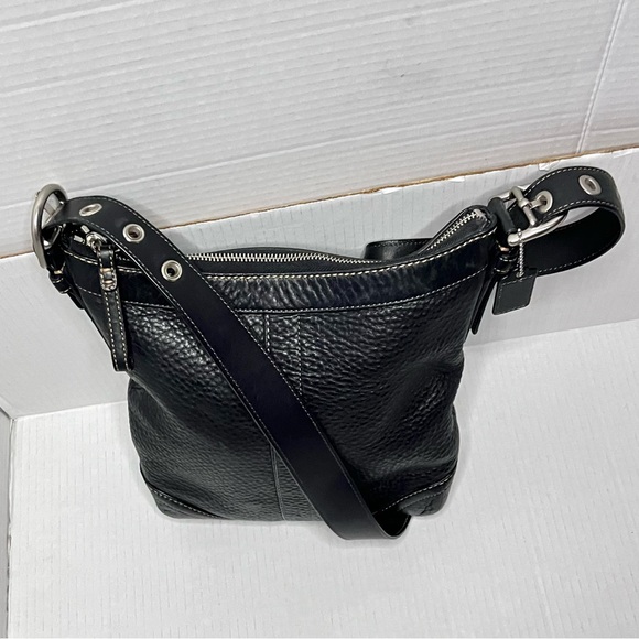 Coach Pebbled Leather Crossbody Bag - Picture 6 of 16